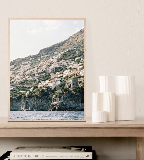 Amalfi Coast Cliffside Homes - Etsy