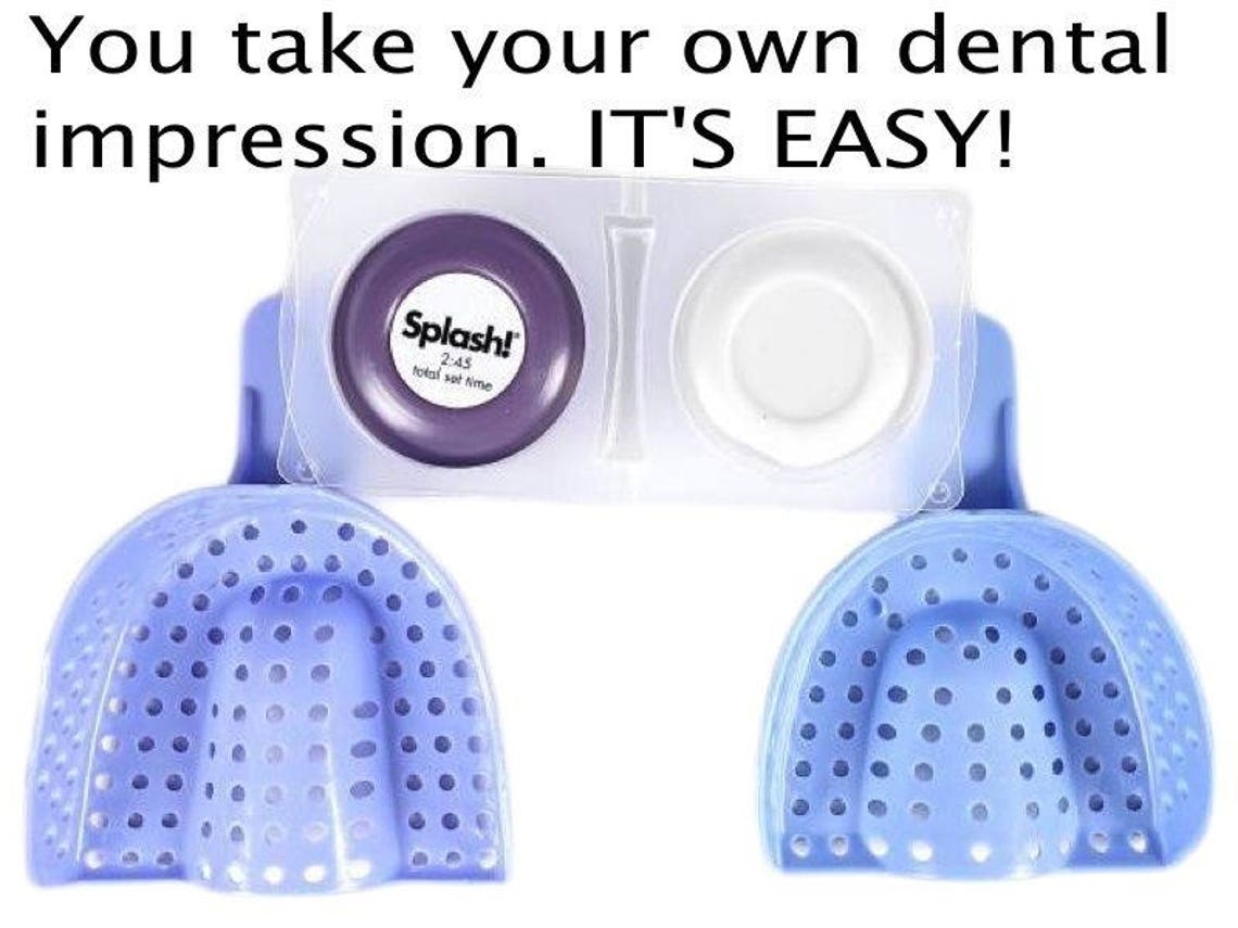 Custom Teeth Trays From Your Own Impressions for Perio Gum Treatment Etsy