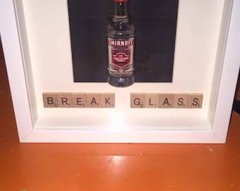 In Emergency Break Glass Scrabble Frame
