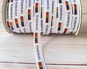 Elastic by the yard - 3, 5, 10, or 25 yards - Essential Oil elastic - 5/8" wide - stretchy, great for hair ties, headbands, wrapping orders