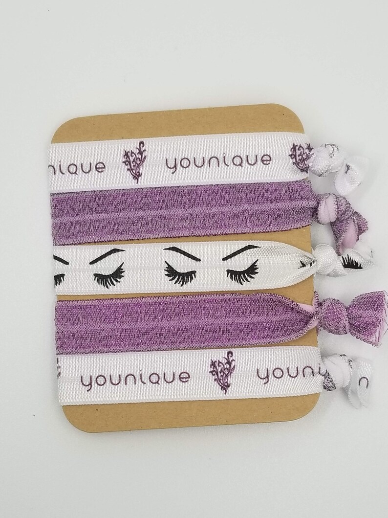 5 Piece Set Younique Hairties Hair Ties. Gift Set Events Etsy