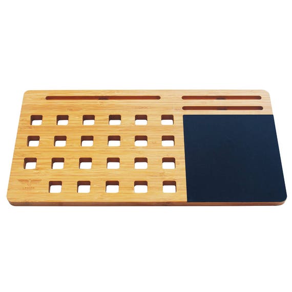 Bamboo Laptop Lap Desk Of Large Size Natural Lapdesk