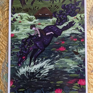 The Kelpie Small Glossy Fine Art Print