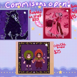 Digital Art Commissions!!
