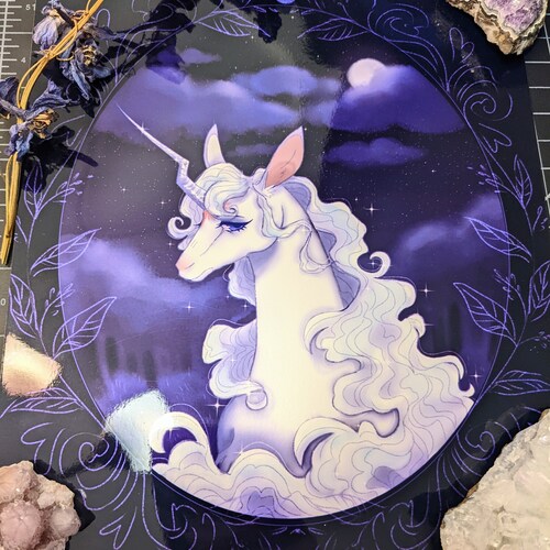 The Last Unicorn 11x17in Print - Etsy