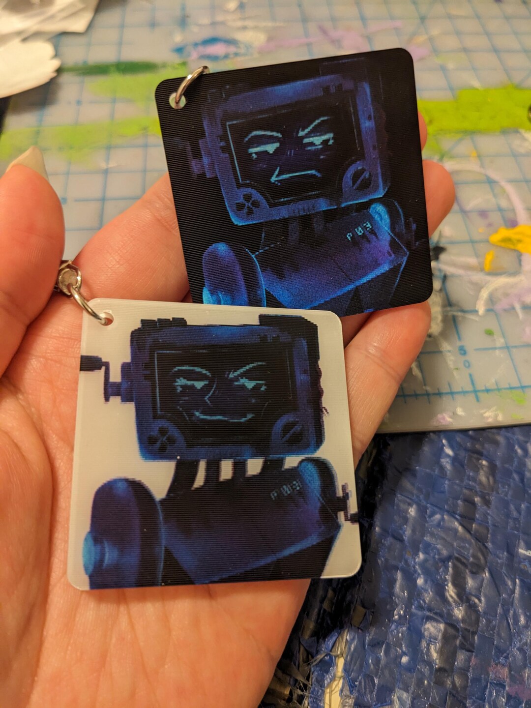 PREORDER Inscryption P03 Lenticular Charm Keychain - Etsy
