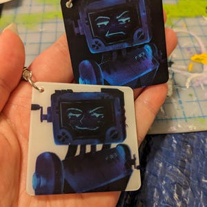 PREORDER Inscryption P03 Lenticular Charm Keychain