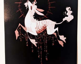 PREORDER Sacrificial Lamb Metallic or Luster Print