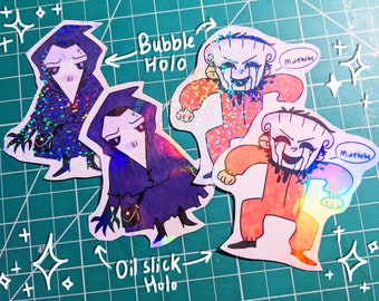 Skrunkle SCP 049 and 035 Stickers