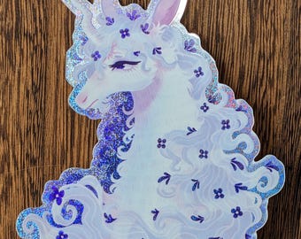 I LAGER FÖRBESTÄLL The Last Unicorn Pixie Dust Vinylklistermärken Läs beskrivning