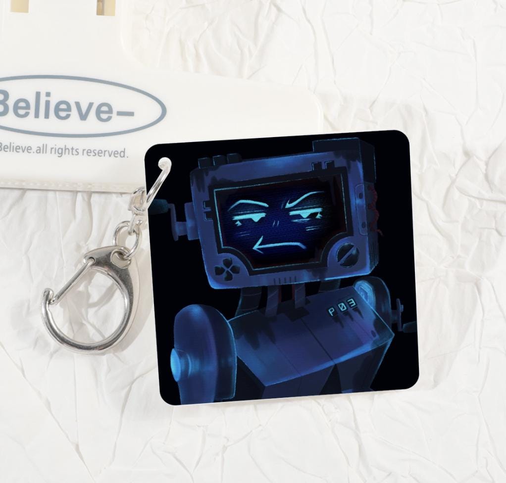 PREORDER Inscryption P03 Lenticular Charm Keychain - Etsy