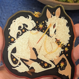 EN STOCK Llavero de unicornio medieval Leer descripción imagen 3