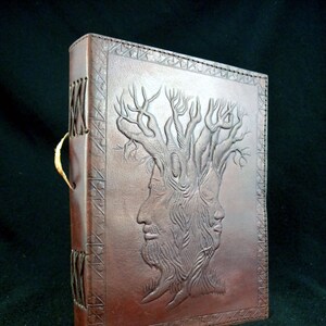 JR Tolkiens TREEBEARD - A5 handgemaakt fantasieleren dagboek dagboek boek der schaduwen