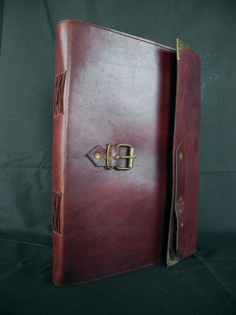 Large Handmade Distressed Leather Sketchbook A4/US Letter Etsy