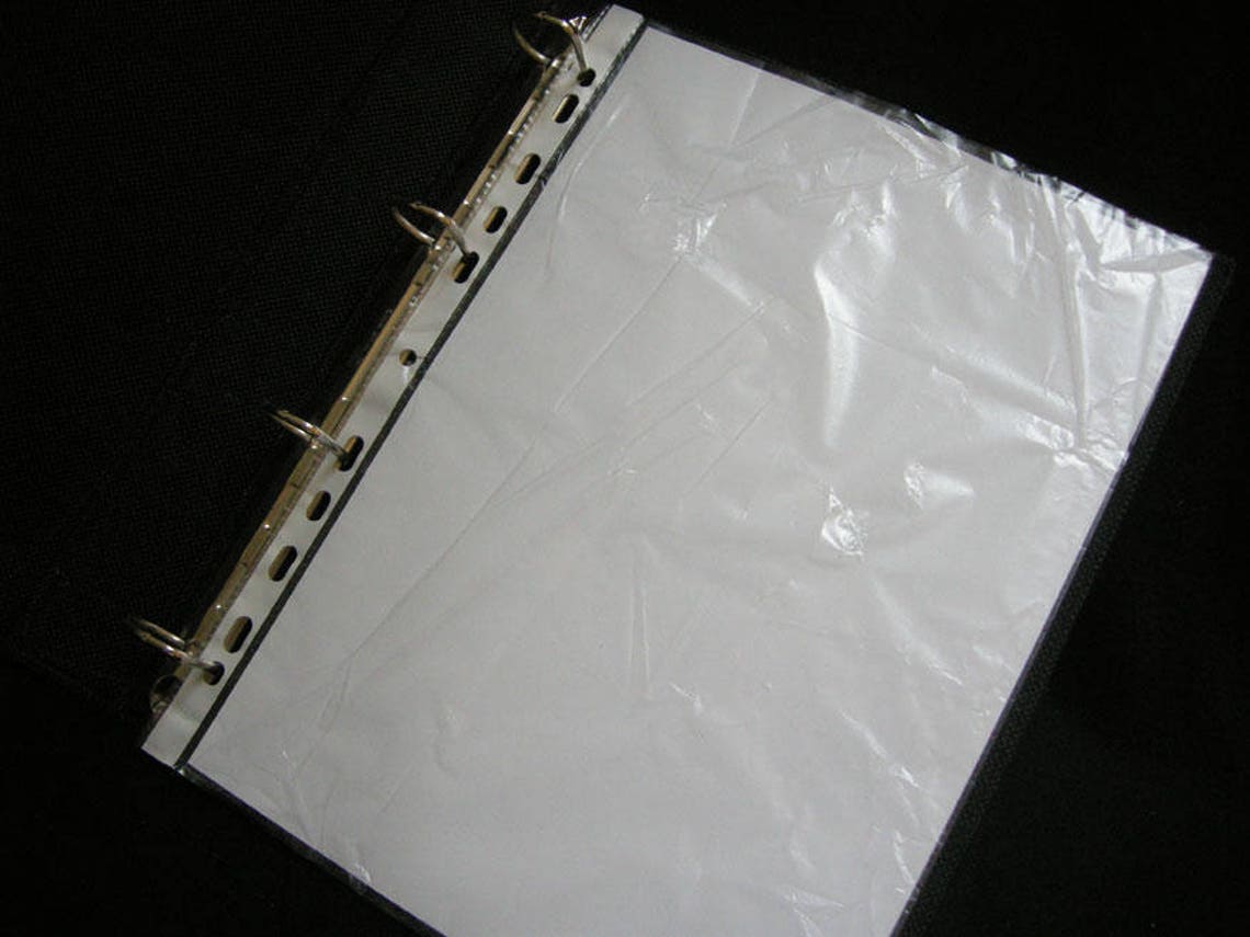 A4 / US Letter Size Ring Binder Stamp Album Handtooled Etsy UK