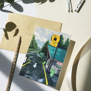 PNW Espresso Stand Carte postale