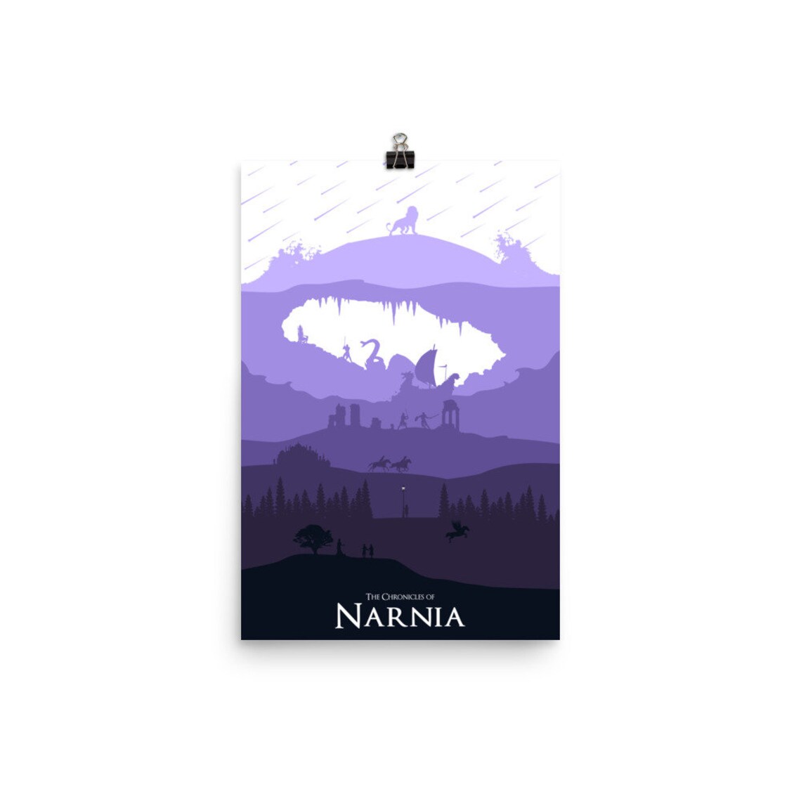 Printable Chronicles of Narnia Wall Art 7 Books in One | Etsy