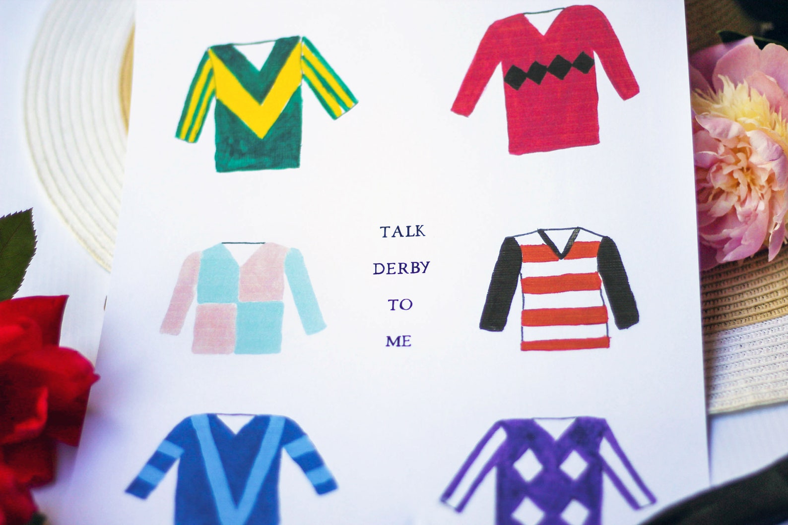 Derby Party Printable Art, Kentucky Derby Party Sign, Talk Derby to Me ...