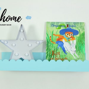 Book Ledge, Book Shelf, Children&#39;s Room, Picture Ledge, Toddler Room, Kids Room Decor, Wooden Shelves, Baby Shower