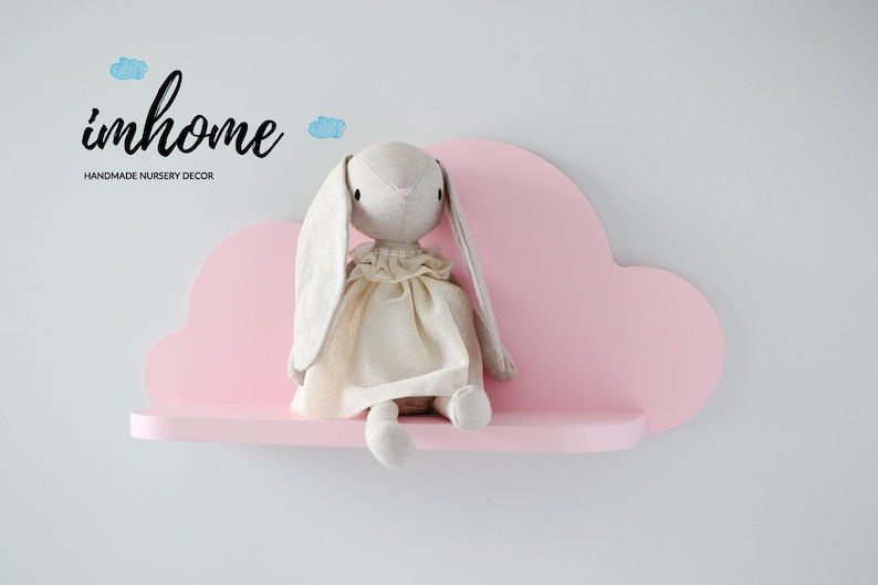 Cloud Shelf Shelf For Baby Nursery Kids Room Wall Etsy