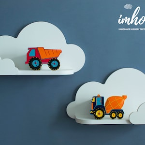Regal für Kinderzimmer, Kinderzimmer Dekor, Kleine Wolke Regale, Kinderzimmer Dekor, Regal für Baby, Babyparty, Kinderzimmer Wand Dekor, Holzregal.
