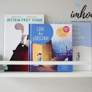 Étagère à livres, rebord de livre, étagère flottante pour enfants, chambre d'enfants, étagères pour enfants, chambre d'enfants, étagères en bois