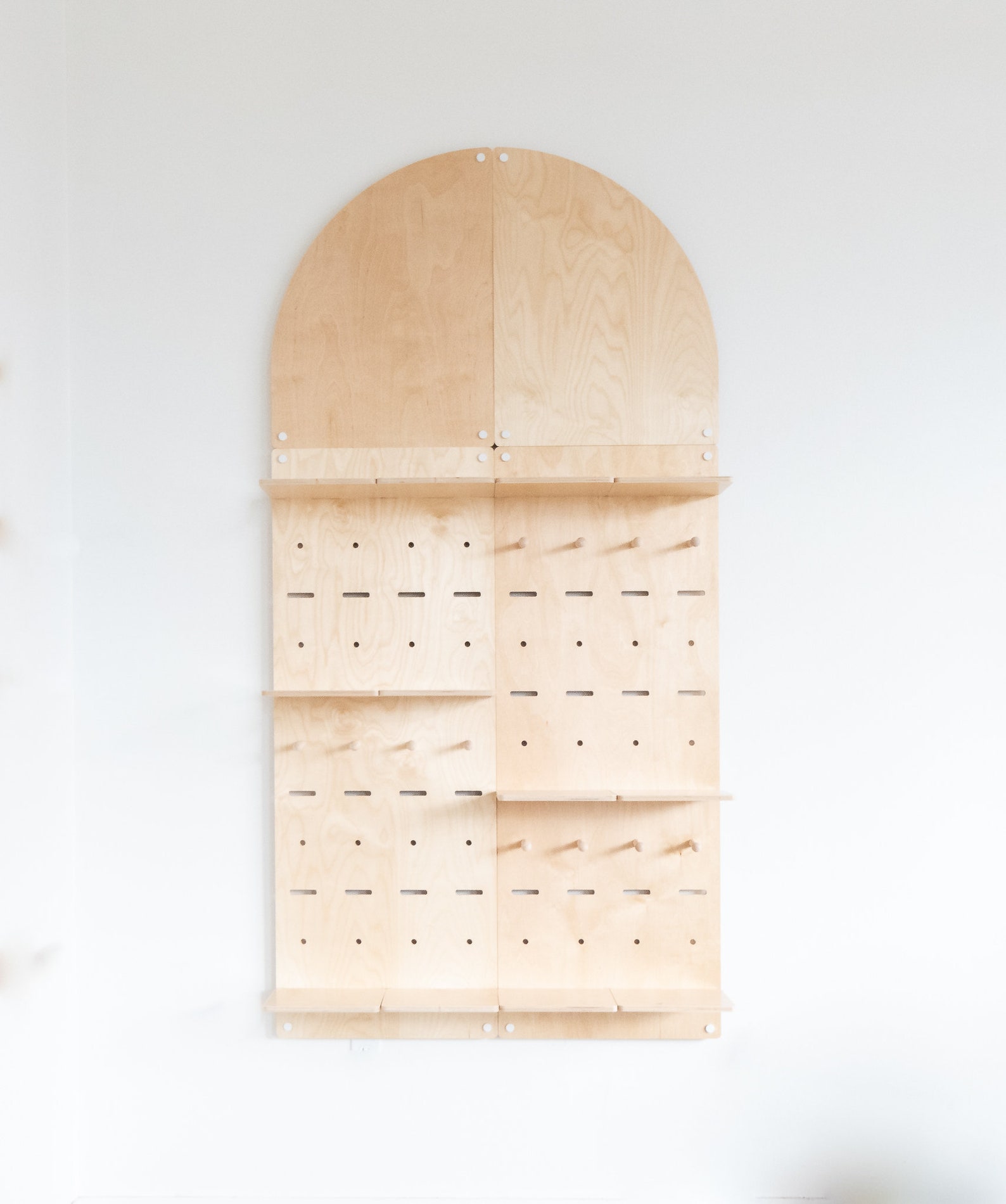 Wall Arch Shelf/ Arc Wall shelf/ Arc Display/ Retail display/ Etsy