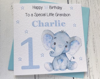 1st birthday card etsy