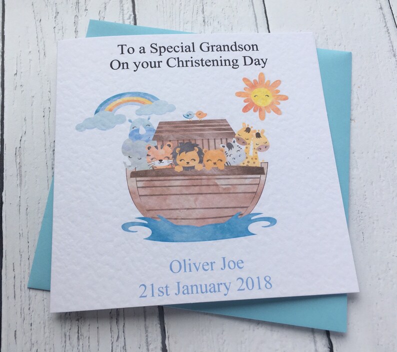 personalised christening gifts boy
