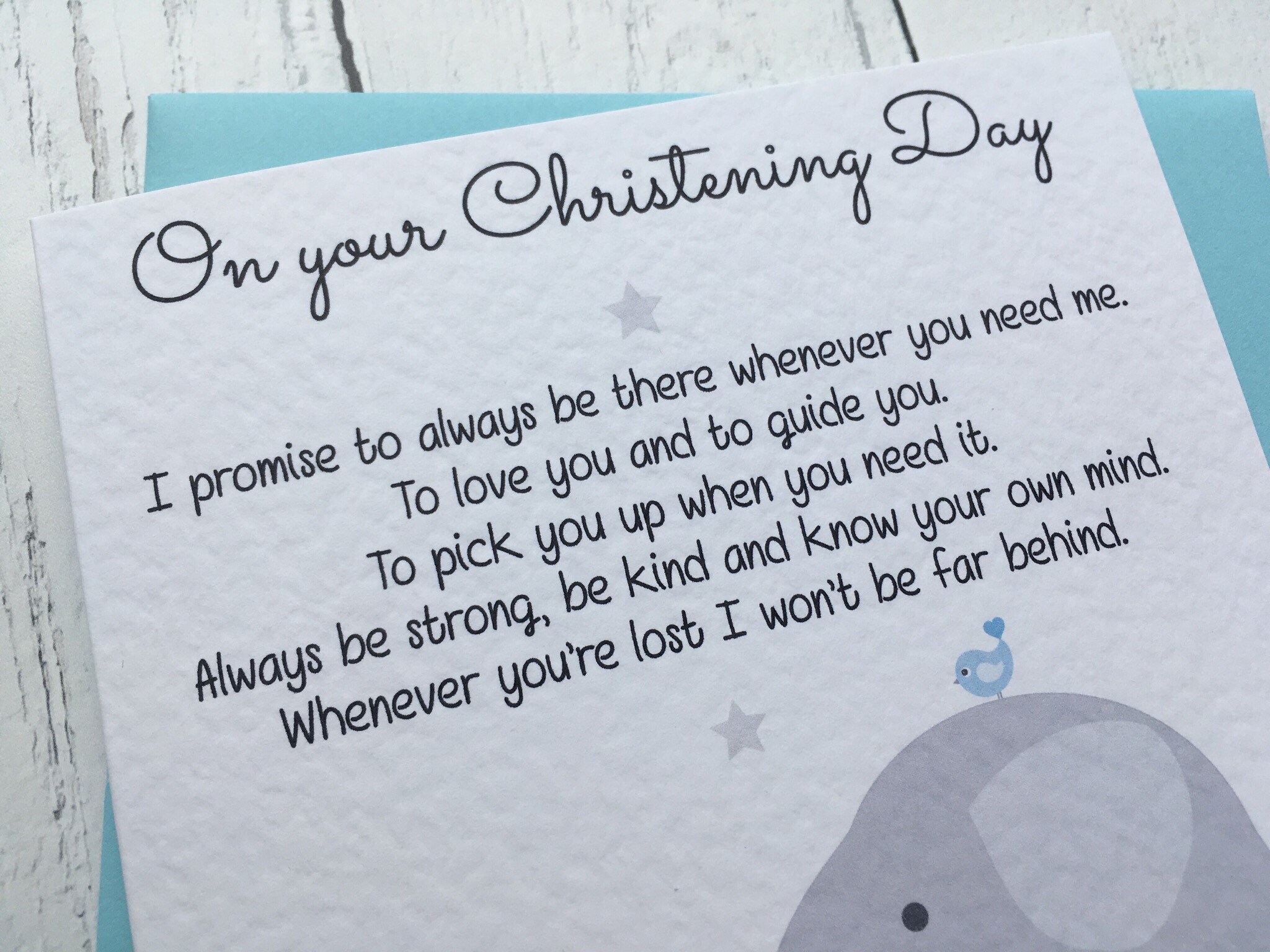 Personalised Godson Christening Day Card Baptism Naming Etsy UK