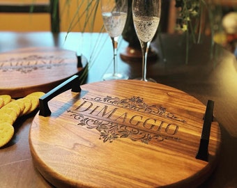 Custom Walnut Serving Tray