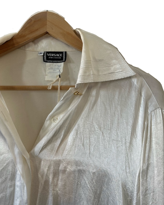 Versace Button Down Blouse - image 3