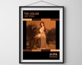 Alina Baraz Print Etsy