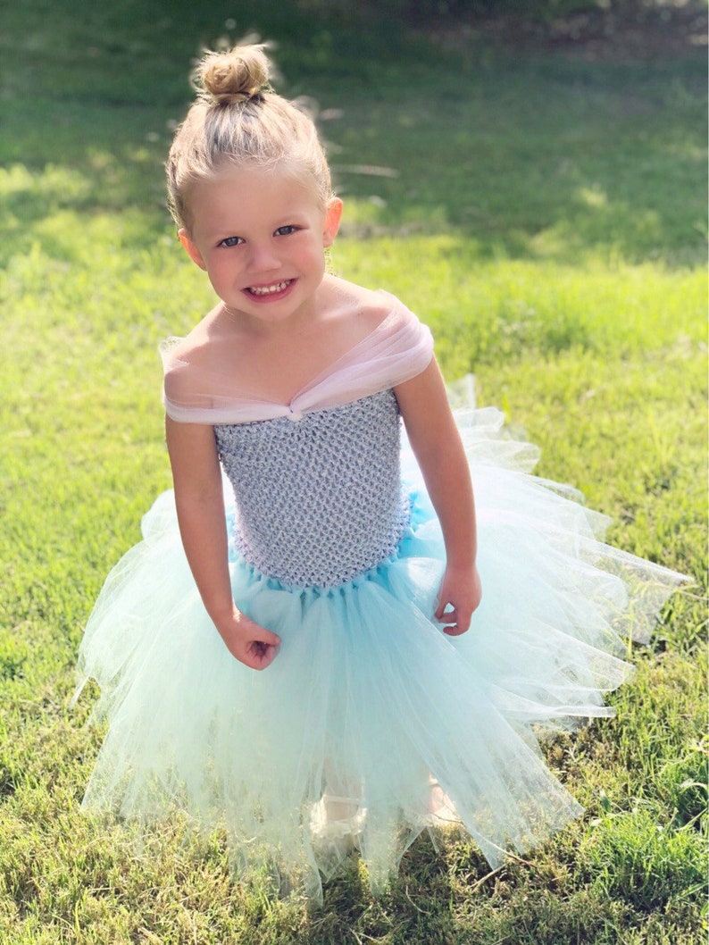Tutu Princess tutu dress Princess Tutu Blue dress Tutu dress Cinderella inspired tutu dress Princess Cinderella Tutu