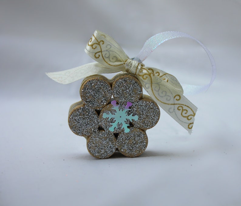 Wine Cork Snowflake Ornament Etsy