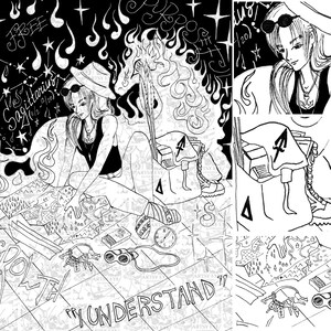 Schöne Fantasy-Stil Schütze Sternzeichen Astrologie Färbung Seite für Kunst-Therapie und dynamische Meditation