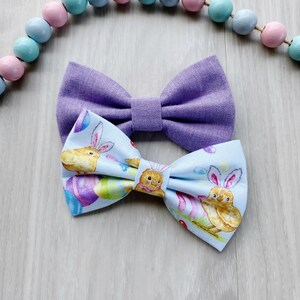 Easter dog bowtie, gift for puppy , dog bow, dog accessories, dog collar, pet bow tie, Sailor Bow, cats bow ties