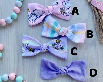 Easter Dog Hair Bow, Spring Pet Accessory