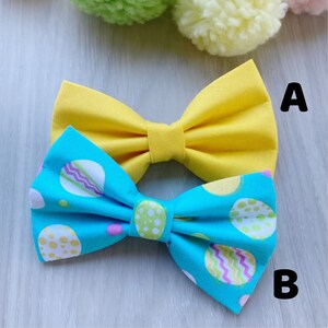 Easter dog bowtie, gift for puppy , dog bow, dog accessories, dog collar, pet bow tie, Sailor Bow, cats bow ties