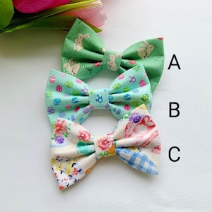 Easter dog bowtie, gift for puppy , dog bow, dog accessories, dog collar, pet bow tie, Sailor Bow, cats bow ties