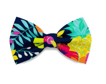 Neu! Sommer floral hawaiin Hundefliege, Sommerfliege, Hundezubehör, Hundekleidung, Hundefliege, Welpe, Haustierschal, Hundeschleife,