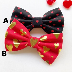 Valentines Dog strikjes, halsband strikje, hondenaccessoires, hondenmode, hondenhalsband, puppy strikjes, Valentijn hond strik,