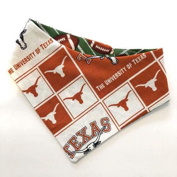 Small University of Texas Longhorns Dog Bandana