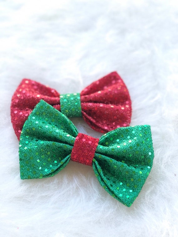 Red bow cheap for dog