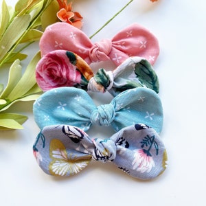 New! Spring Garden Dog hair bow, girl dog bow, hair clip for dogs, alligator clip, french barrette, Dog accessories, dog hair bows with clip