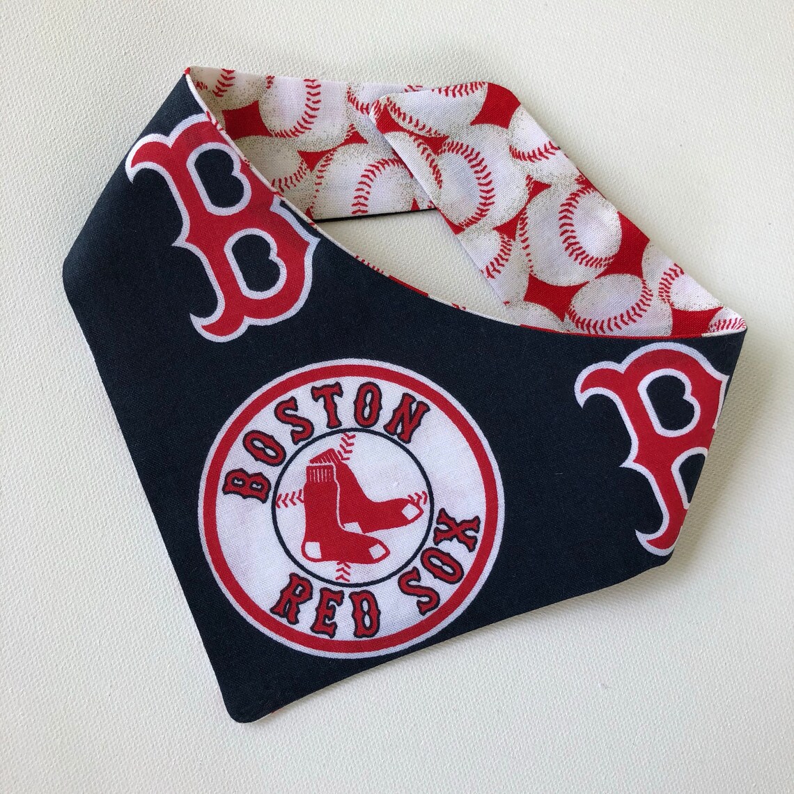 Boston Red Sox Dog Bandana Boston Dog Bandana Boston Etsy