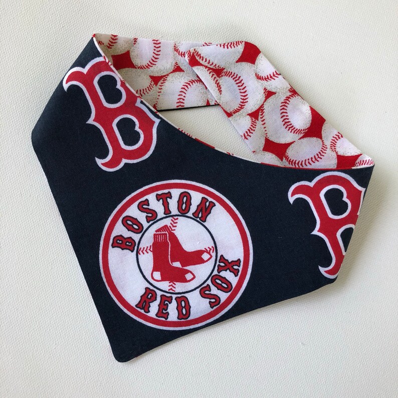 Boston Red Sox Dog Bandana Boston Dog Bandana Boston Etsy