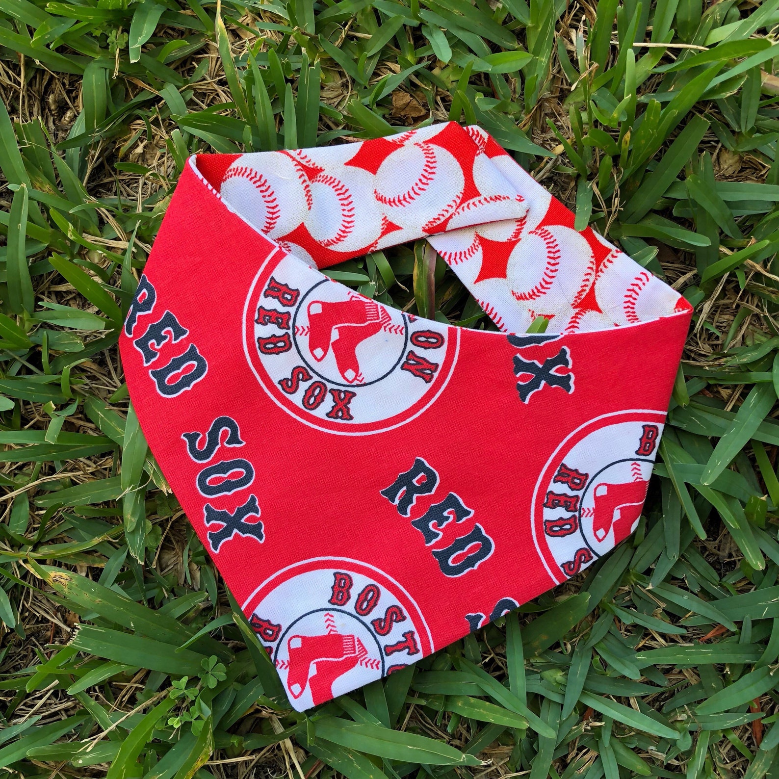 Boston Red Sox Dog Bandana Boston Dog Bandana Boston Etsy