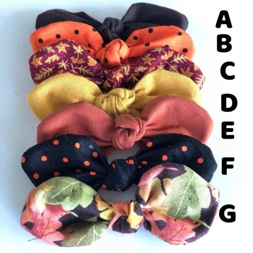 Fall Dog Hair Bow Clip Girl Dog Bow Hair Clip for Dogs Etsy