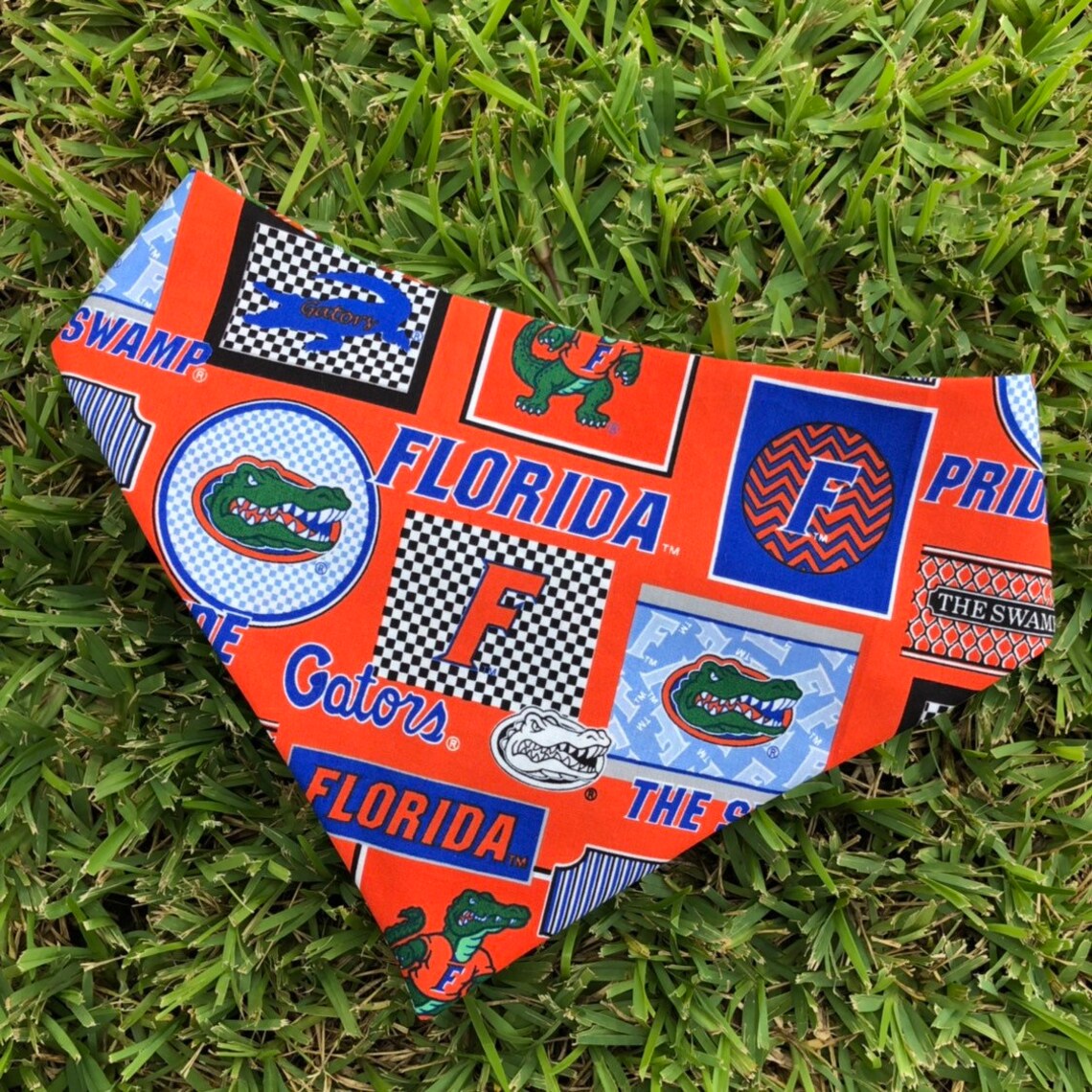 Florida Gators Dog Bandana Gators Dog Bandana Florida Dog Etsy
